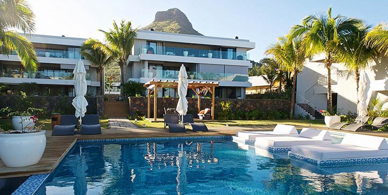 Mauritius, Leora Beach Exterior and Pool